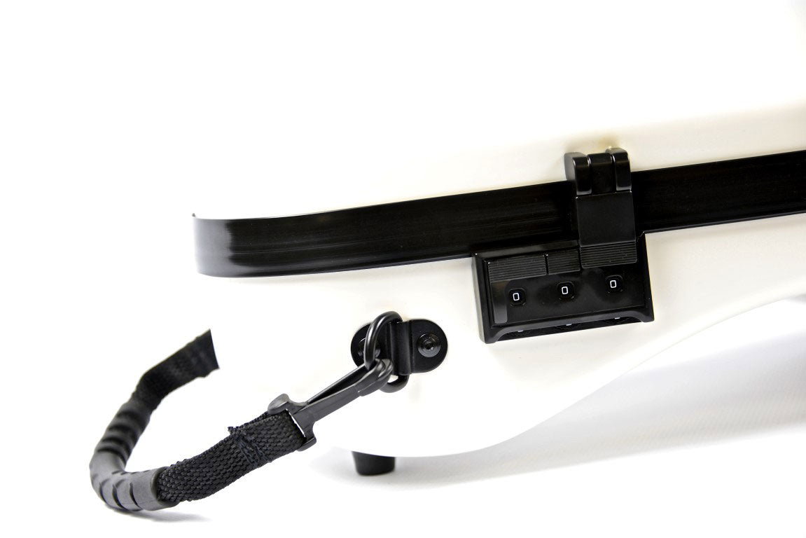 Vioolkoffer 4/4 Slim Hightech - Wit