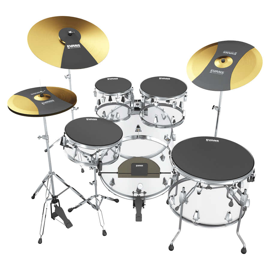 Set SoundOff Fusion-dempers 1/12/14/14 - 18 TOT 26 + Bekken