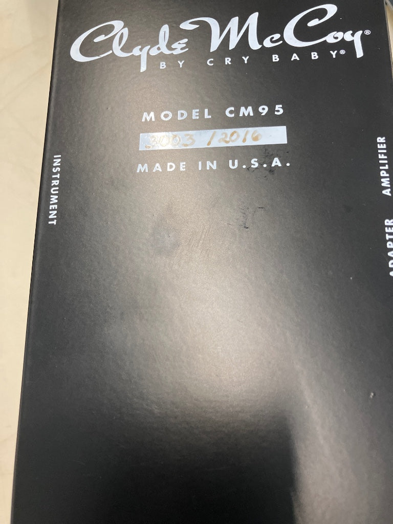 CM95 Cry Baby Clyde McCoy - Stock B