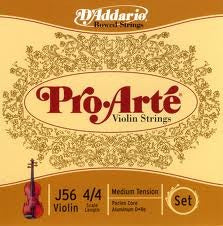 D'ADDARIO 4/4 Pro Arte Violon Jeu De Cordes Medium/re File