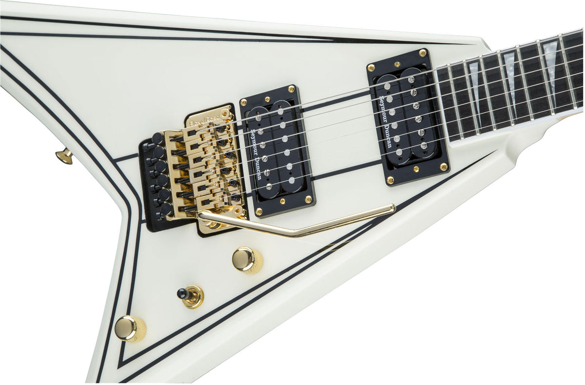 RR3 Randy Rhoads Pro EB Ivory With Black Pinstripes