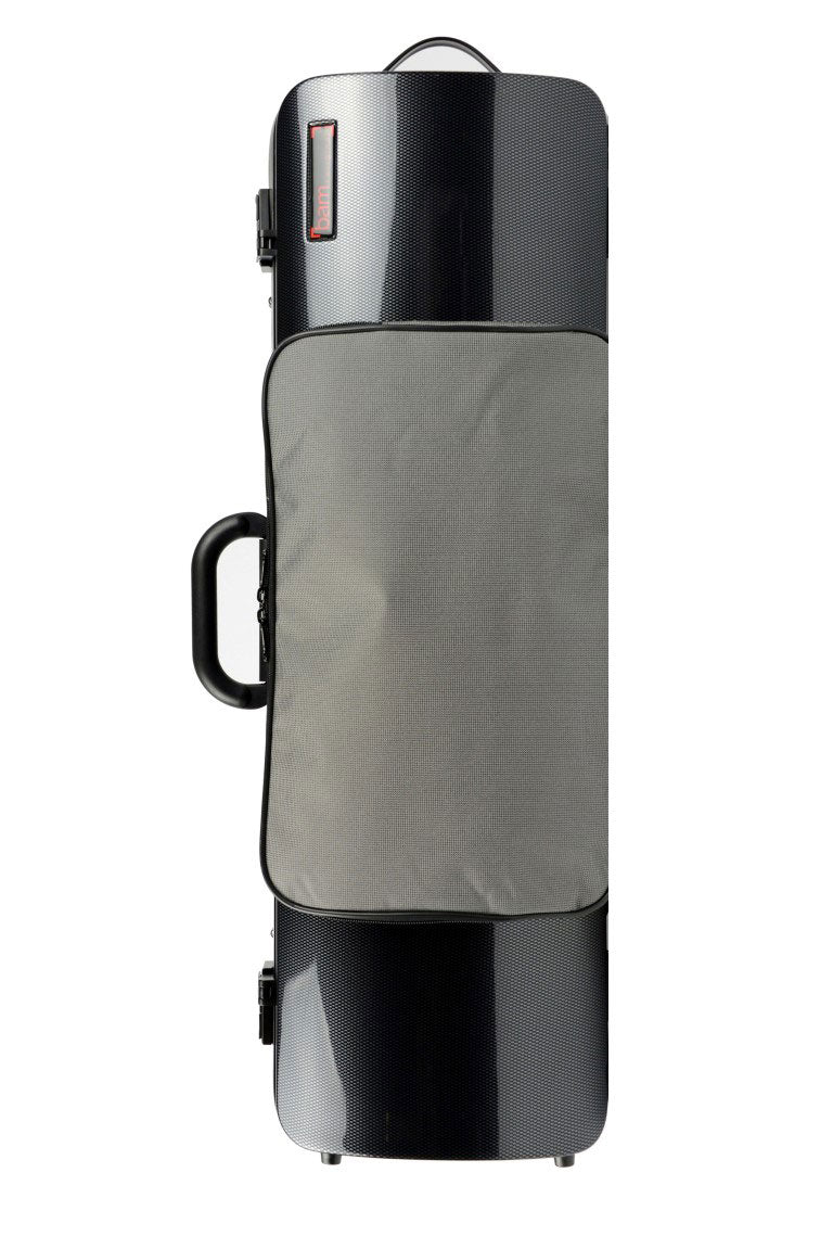 Étui Violon 4/4 Hightech + Poche - Noir Carbone