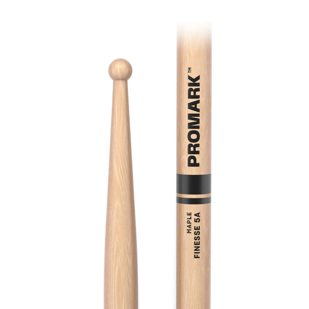 Finesse Rebound 5A Maple Small Round Wood Tip