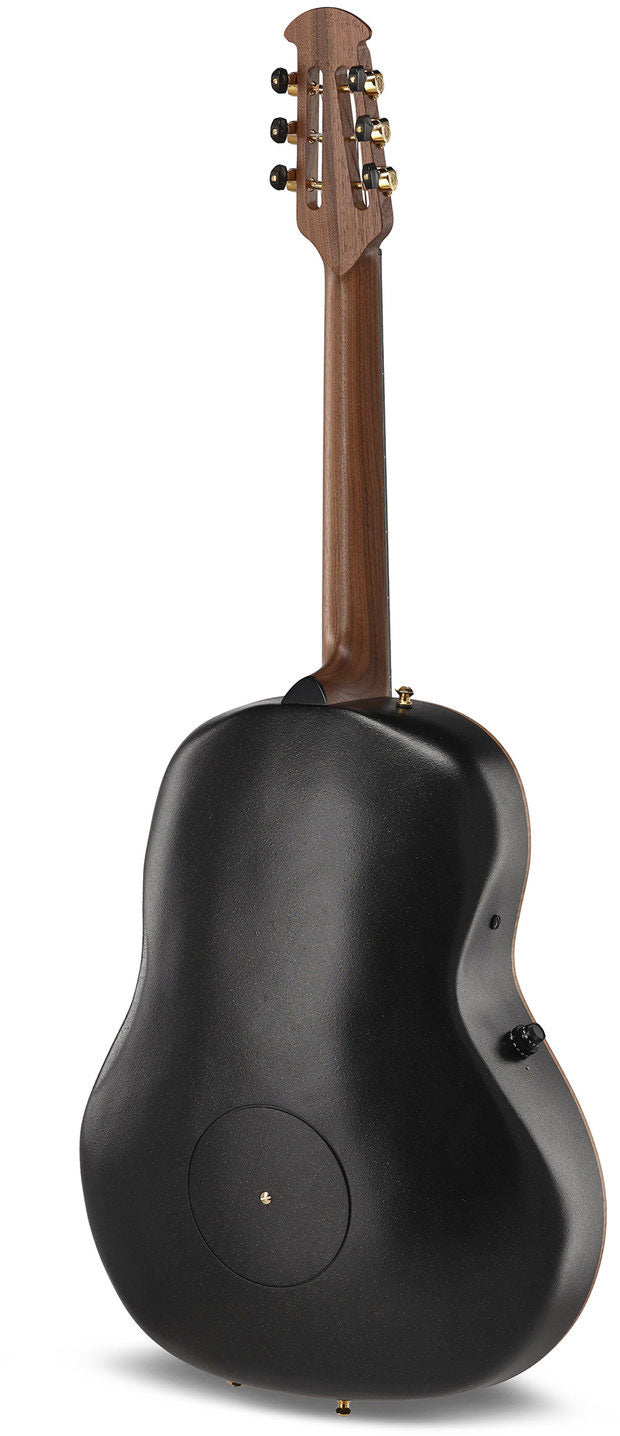 Adamas U581T-SPM Mid-Depth Non-Cutaway Black Satin Copper Metal Flake U581T-FM-G