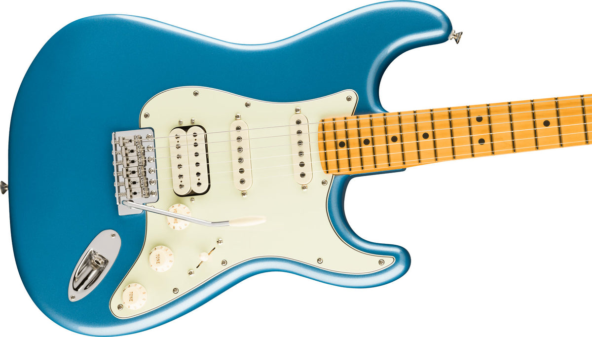 American Professional Classic Stratocaster HSS MN Faded Lake Placid Blue - STOCK B