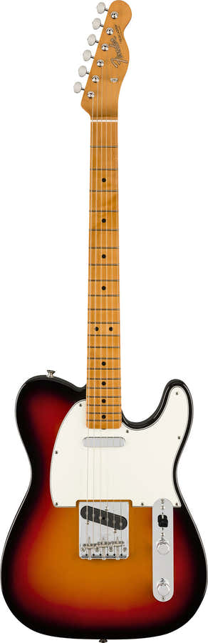 Telecaster Mid '60s Vintera III MN 3-kleuren-Sunburst