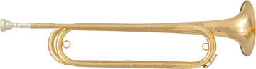 CAVALRY TRUMPET MIB - VERNISHED BRASS - COVER