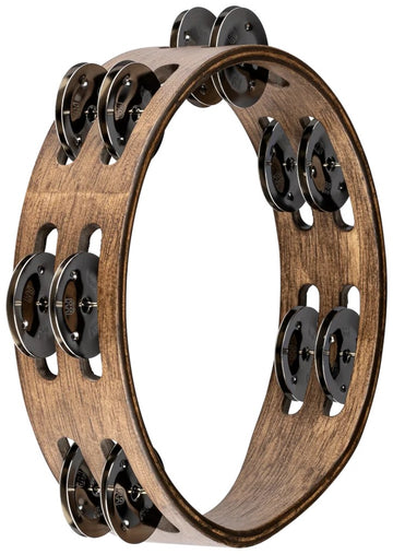 Houten Tamboerijn 8 Bruin Cimbalen Messing