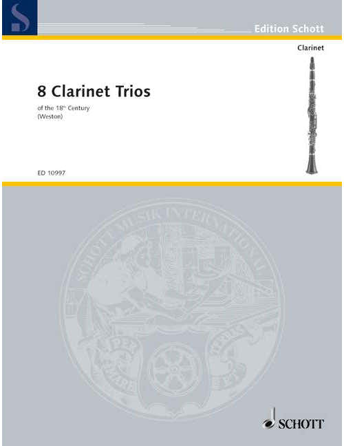 8 Clarinette Trios - 3 Clarinettes