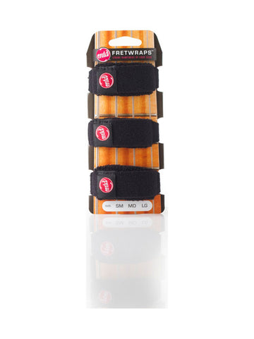 FretWraps 3-Pack MTD Black - Medium