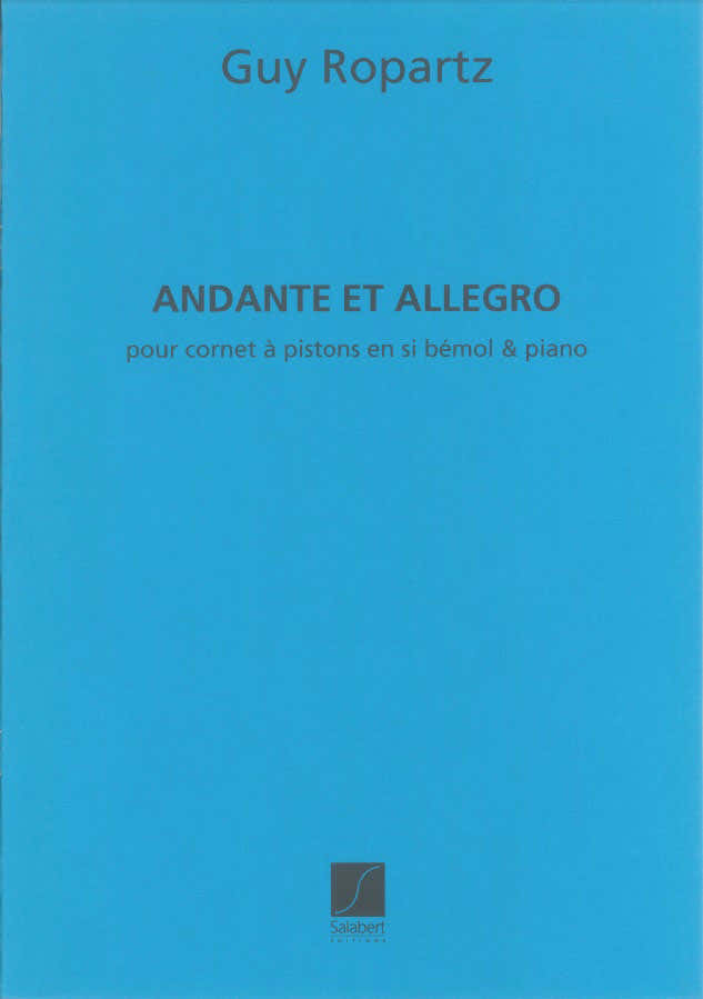 Salert Ropz Guy - Ande & Allegro - Cornet Sib Piano