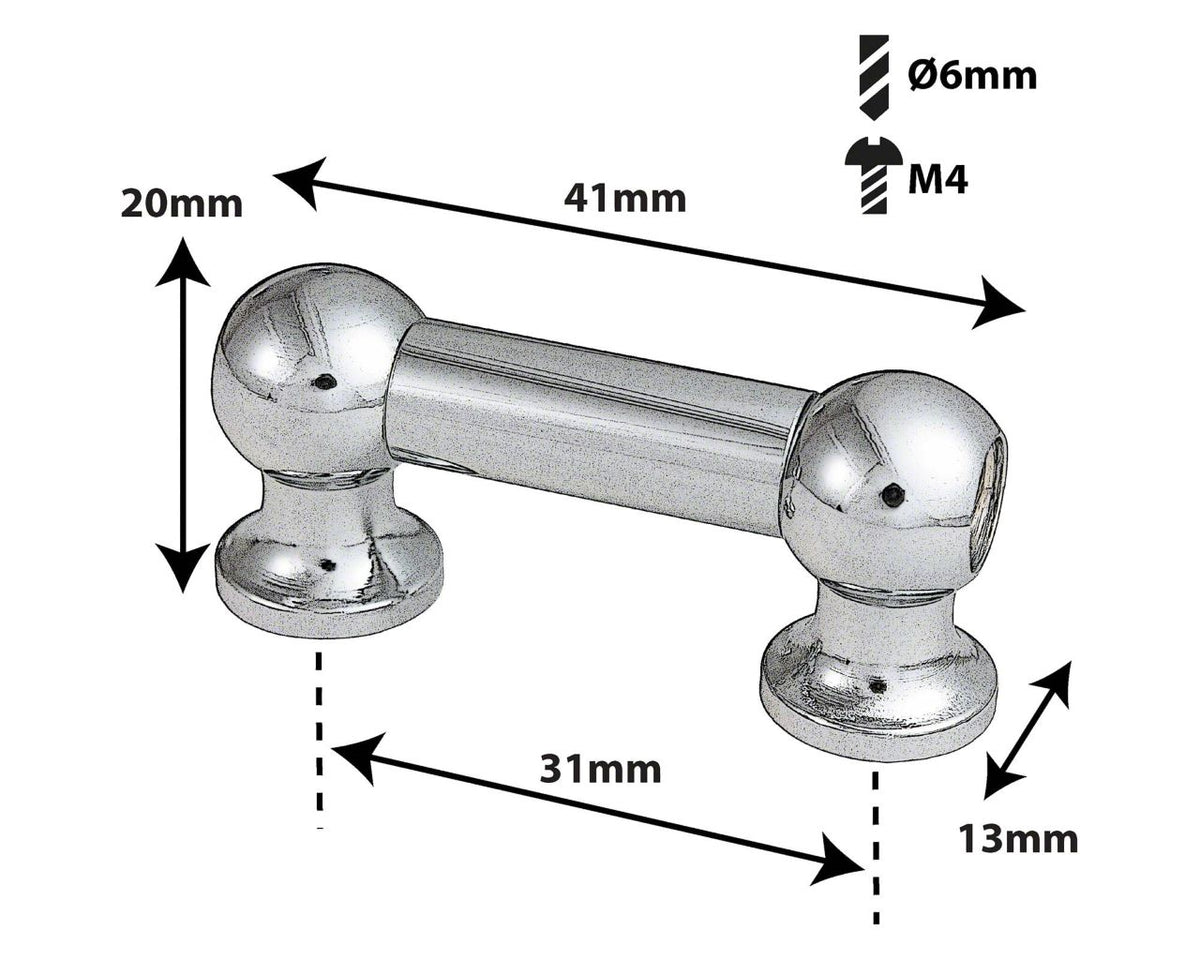 TL12D31 Coquille Tube 31mm Double Tirant (X1)