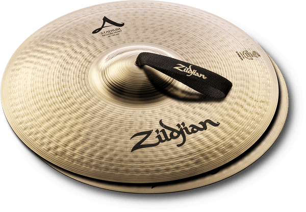 Zildjian A0487 - D'orchestre Marching STADIUM16"medium Heavy Paire