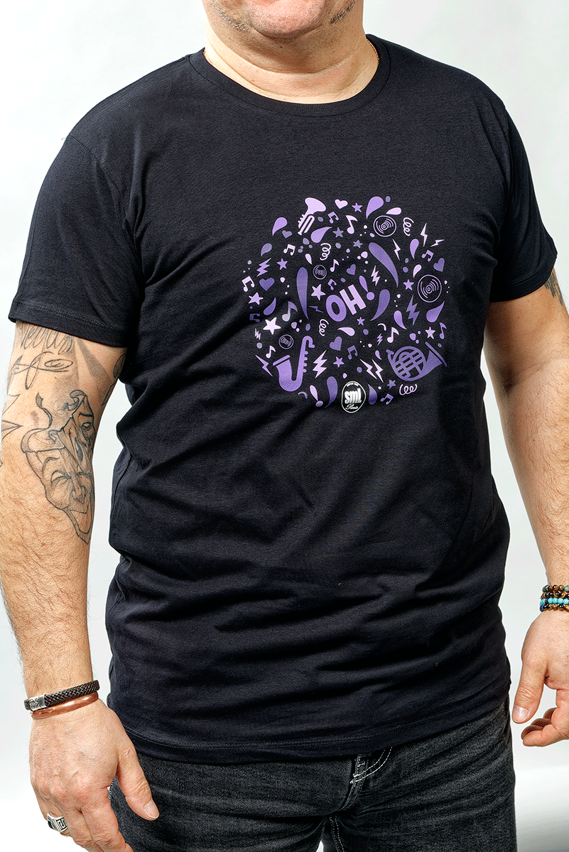 "L" T-shirt Sml Paris "Série Pop"