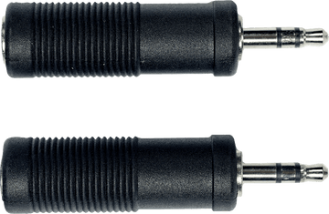 Adapter Jack Mannelijk 3.5 MM Stereo Jack Vrouwelijk 6.35 MM - Set van 2