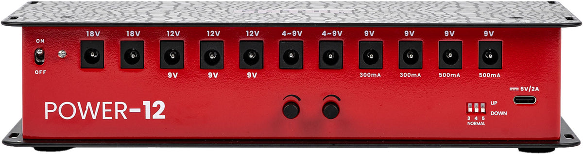 Voeding Pedalboard 12 uitgangen
