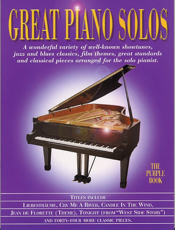 GREAT PIANO SOLOS PURPLE- PIANO SOLO