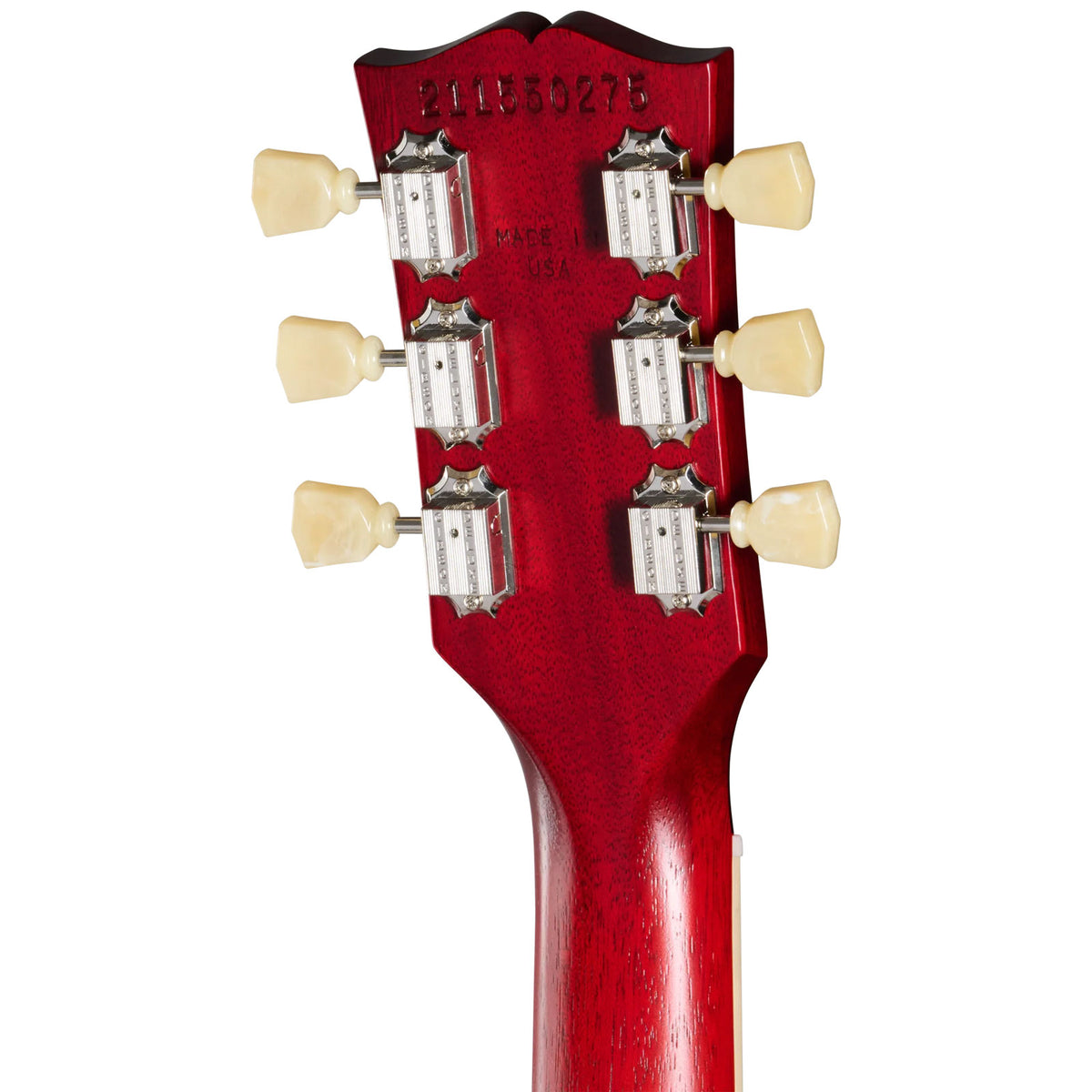 SG Standard '61 Faded, 57 Classic met minder windingen Vintage Cherry Satin