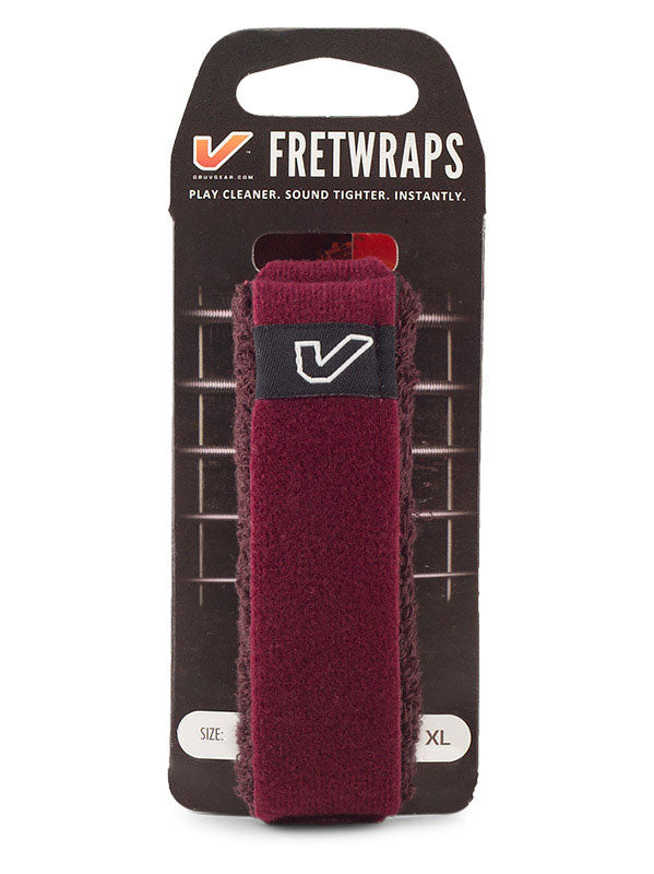 FretWraps Wijnbordeaux - Extra groot