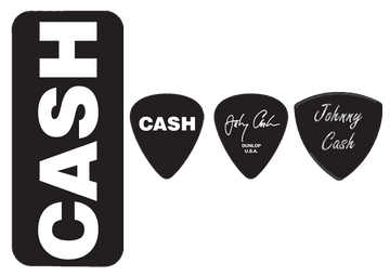 6 x Johnny Cash Bold Heavy Blik
