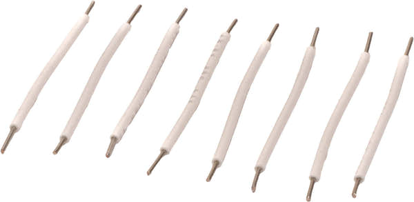 Pre-Cut Stripped Wire 2 - White