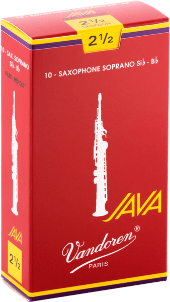 Java Red Cut 2.5 - Saxophone Soprano