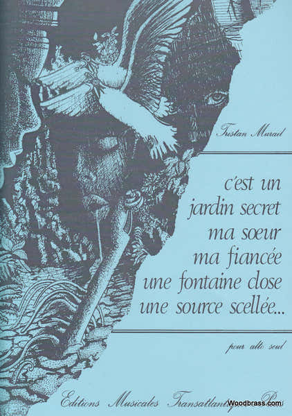 MURAIL T. - C'EST UN JARDIN SECRET... - ALTO SOLO