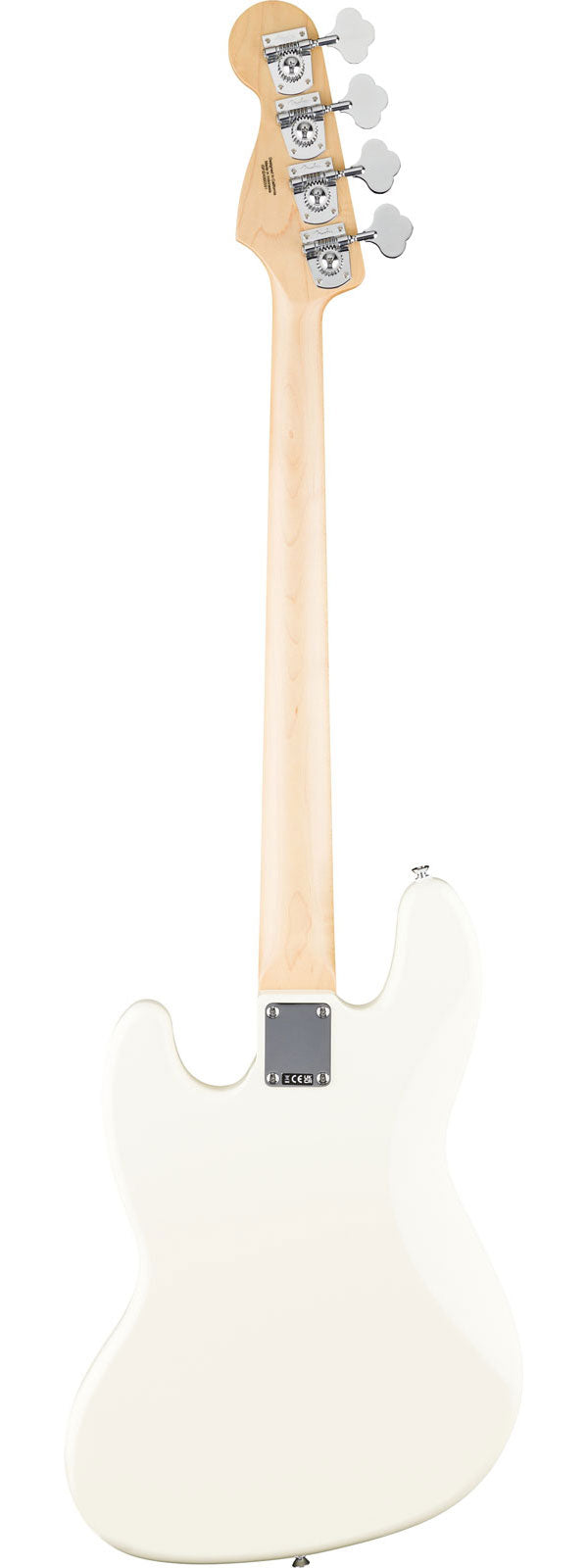Standard Jazz Bass LRL White Pickguard Olympic White