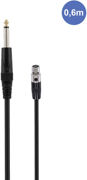Power Studio AUDIOCAB 4051 Jack naar mini-XLR female 3-polig