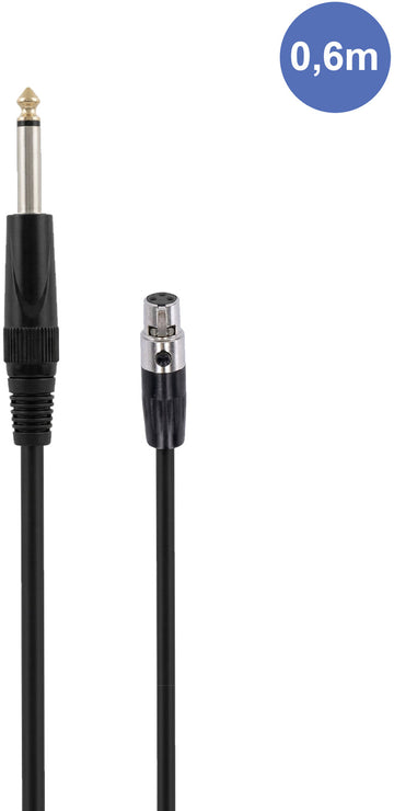 AUDIOCAB 451 Jack vers Mini XLR femelle 3 broches
