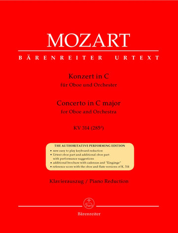 Moz W.A. - Concerto En Do Majeur Kv 314 (285D) - Hautbois Piano