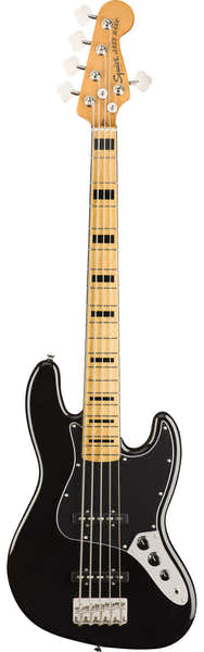 Jazz Bass V 70S Classic Vibe Mn Zwart