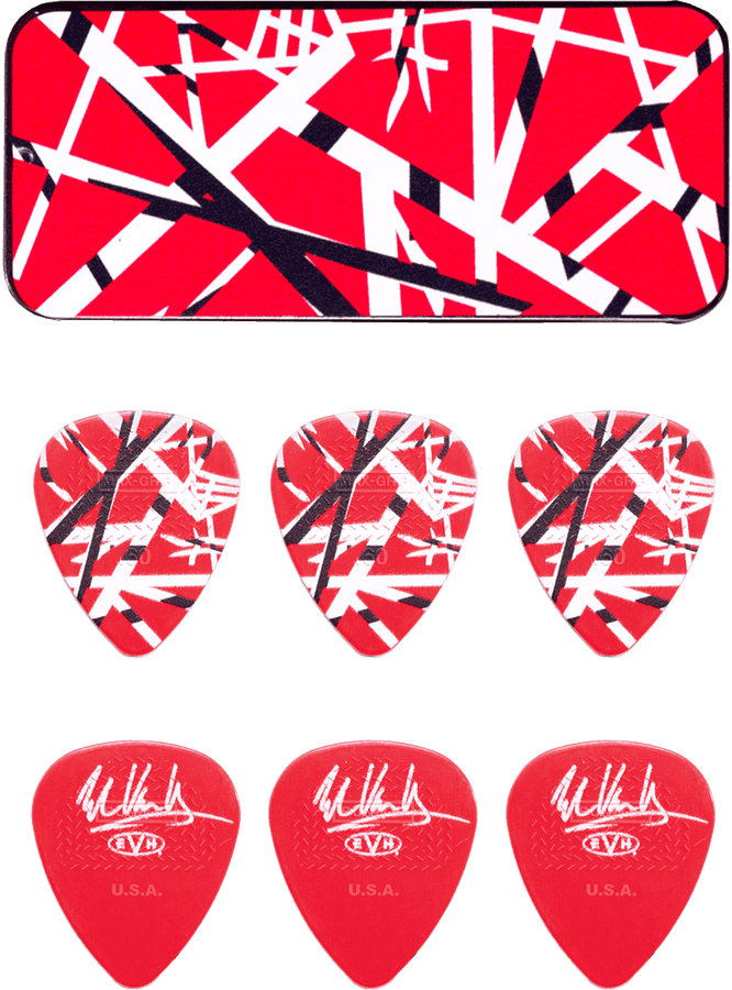 6 x 0,60mm EVH Frankenstein Boîte