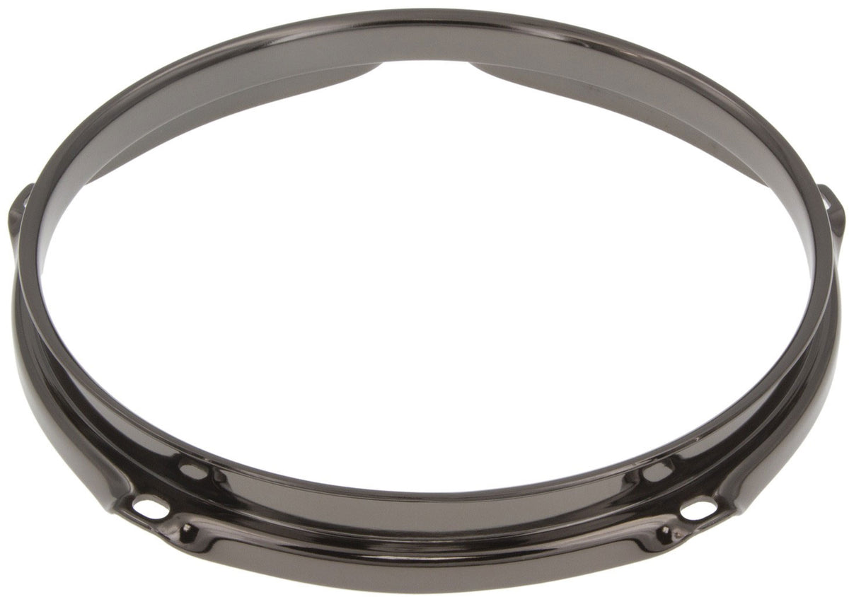 H23-8-5BK - 8" 5 Holes Black 2.3mm Super Triple Flange Drum Hoop