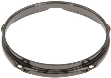 H23-8-5BK - 8" 5 Holes Black 2.3mm Super Triple Flange Drum Hoop