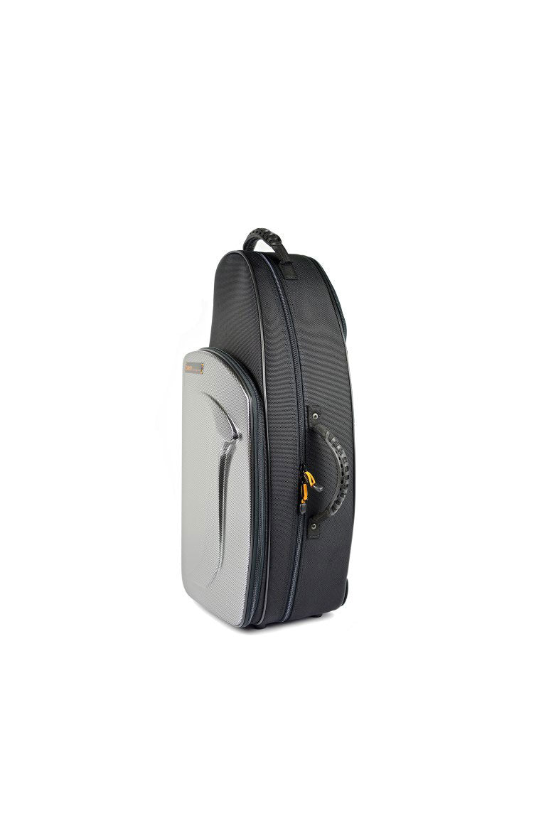 Altsaxofoonkoffer New Trekking - Zilver Carbon