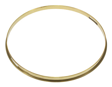 HSFB23-14SRA - 14" SNARE SIDE 2.3MM RAW BRASS SINGLE FLANGE DRUM HOOP