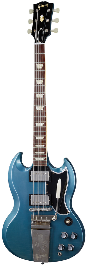Sg Standard 1964 Reissue W/ Maestro Ultra Light Aged Pelham Blue Cs Mlc