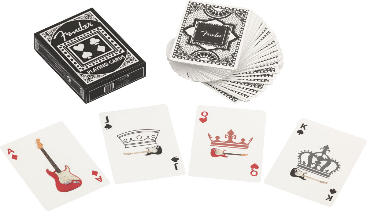 fender Playing Cards