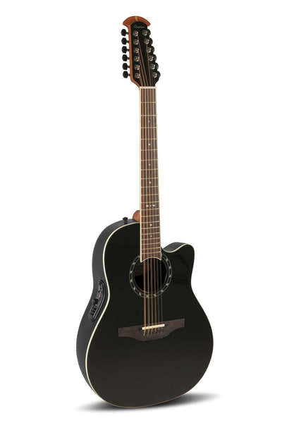 Standard Balladeer Deep Contour Cutaway 12 Cordes Noir 2751AX-5-G
