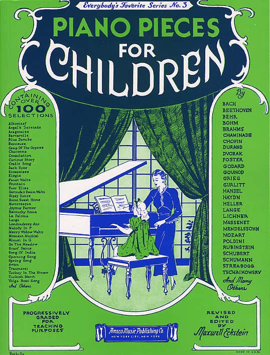 Eckstein Maxwell - Pianostukken voor kinderen - Everybody's Favorite Series nr. 3 - Piano solo