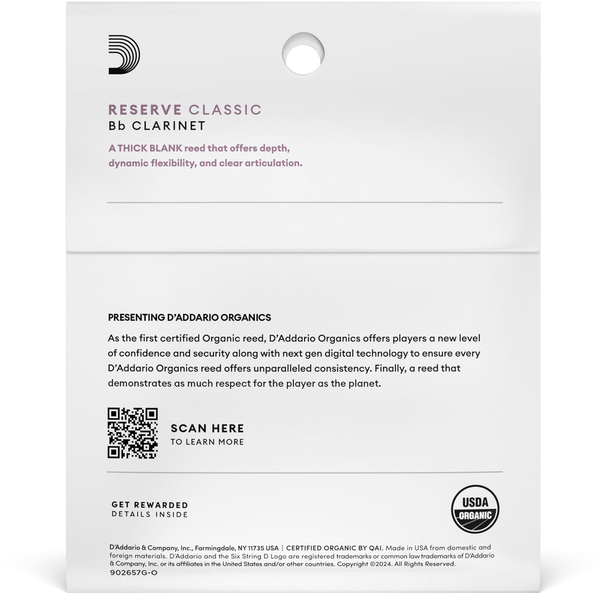 Organic Reserve Classic 3,5 Bb Clar (x 3)
