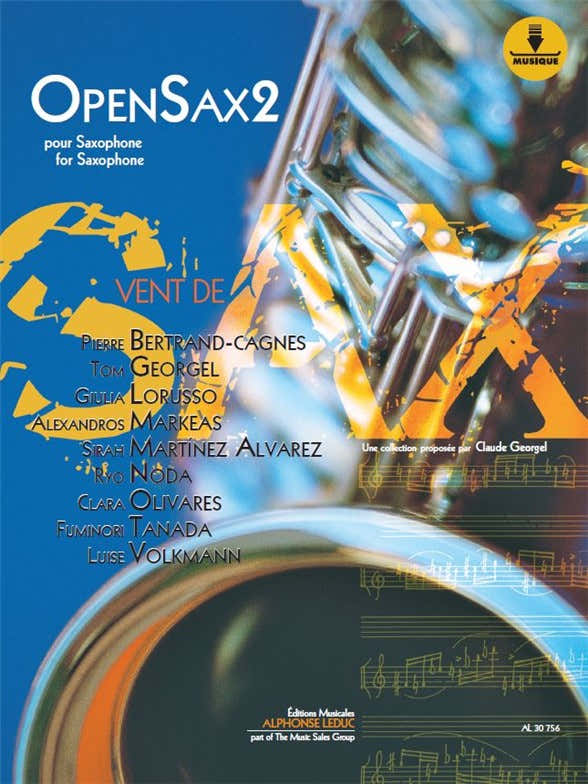 OPEN SAX VOL.2 POUR SAXOPHONE ALTO SEUL