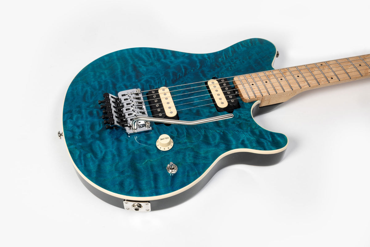 Axis 30 Anni transparante blauwe quilt-top