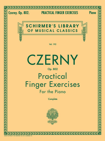 Practical Finger Exercises Op. 802 (Complete)