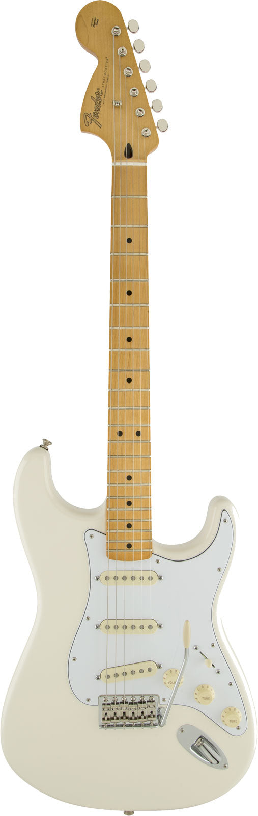 Fender Stratocaster Signatuur Jimi Hendrix MN Olympisch wit