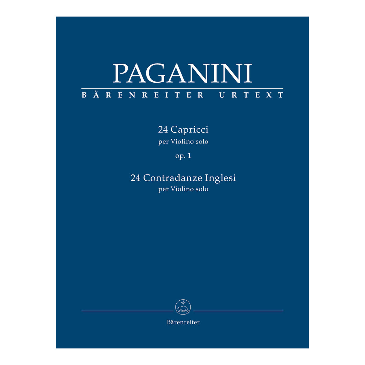 Paganini N. - 24 Capricci Op.1 - Violon