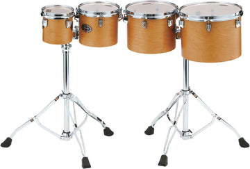 Set Tom De Concert 1 Peau High-Pitched Vintage Antique Maple