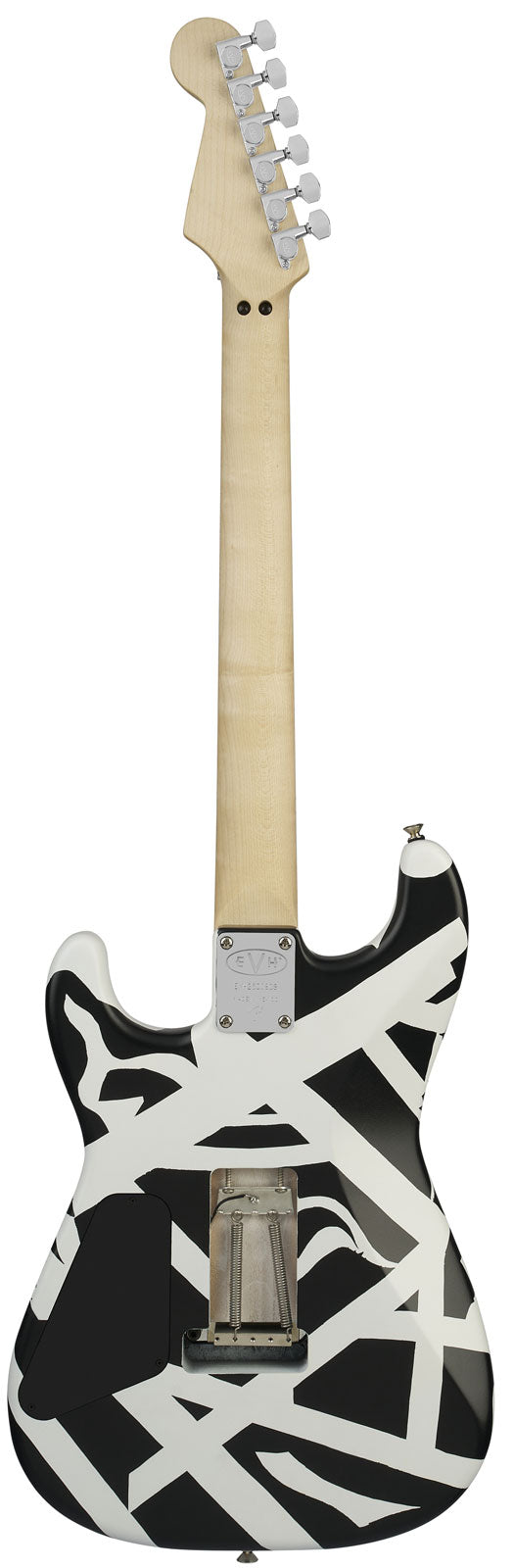 EVH Striped Series Shapes, MN Wit en Zwart