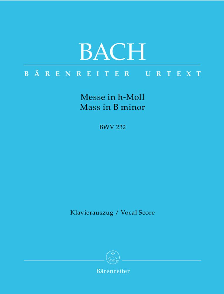 J.S. - Messe En Si Mineur Bwv 232 - Reduction Ch Piano
